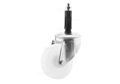 Zwenkwiel nylon 100 3NO ronde buis 19-21,5mm  Zwenkwiel nylon 100 3NO ronde buis 19-21,5mm