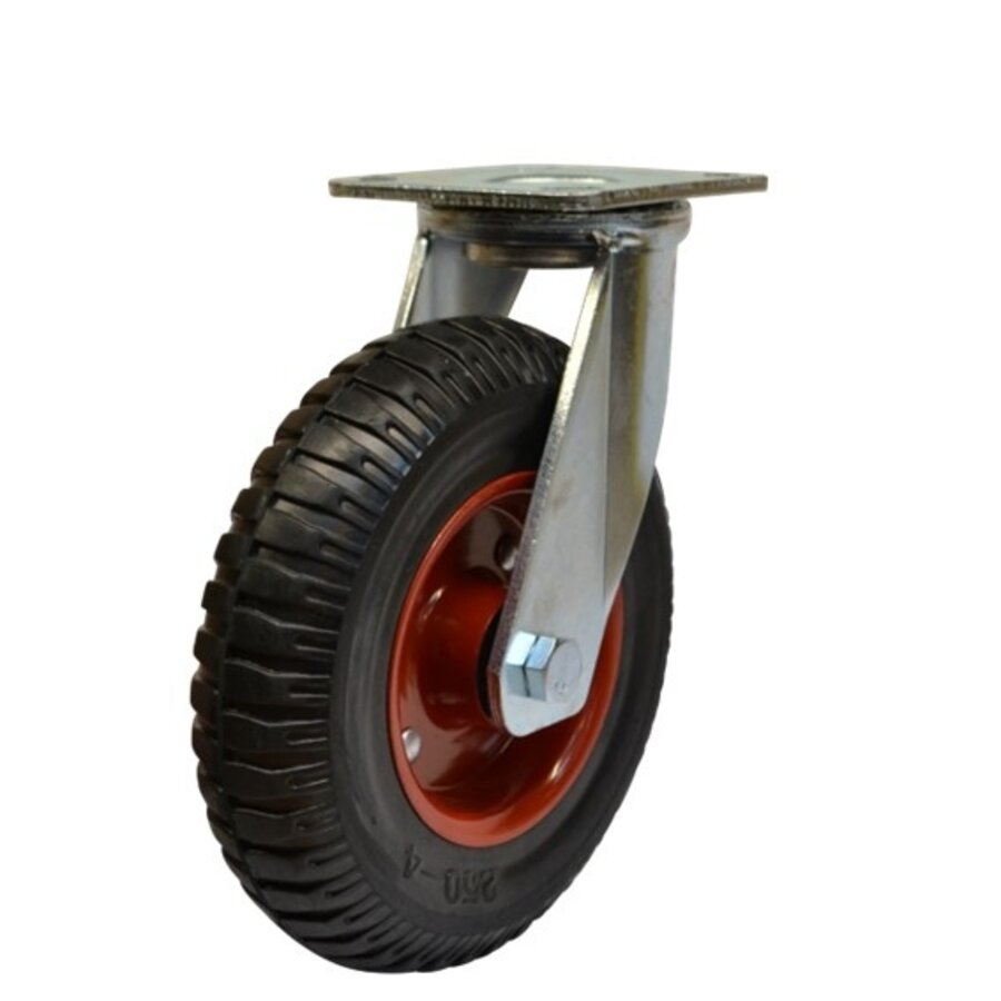 Zwenkwiel 3PO 200mm PU outdoor-1