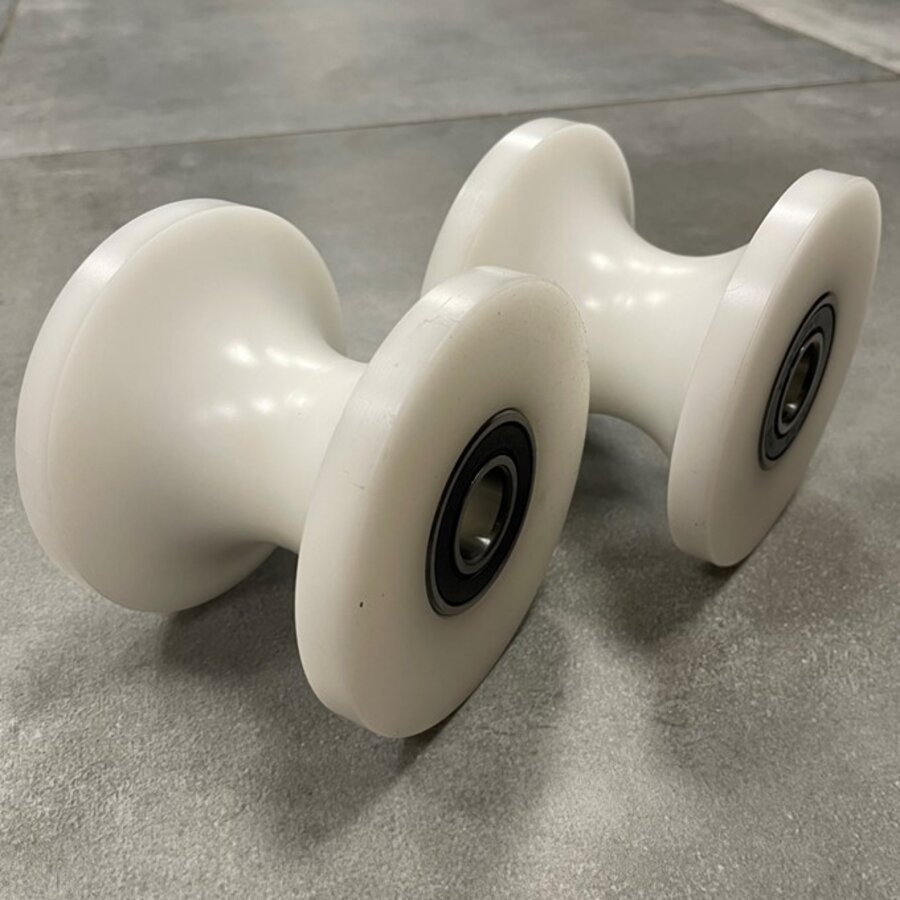 Buiswiel 100mm kogellager 20mm-4