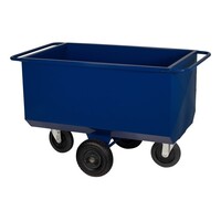 HUMMER voerwagen 275 liter dubbel zwenkwiel