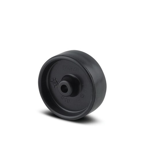 Wiel 38mm 1PP zwart asgat 6mm naaf 21,5 