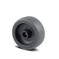 thumb-Wiel 50mm 1PU zwart asgat 6mm naaf 21,5-1