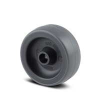 thumb-Wiel 50mm 1PU zwart asgat 8mm naaf 21-1