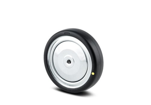 Wiel 50mm 2DYK asgat 6mm naaf 22,5 elektrisch geleidend  Wiel 50mm 2DYK asgat 6mm naaf 22,5 elektrisch geleidend