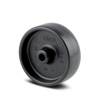 thumb-Wiel 80mm 3PP zwart asgat 12mm naaf 44,5-1