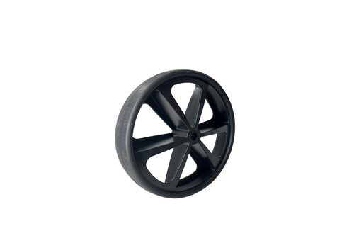 STAX Dino wiel 260mm rubberband rollager asgat 20mm  STAX Dino wiel 260mm rubberband rollager asgat 20mm