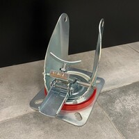 thumb-Zwenkgaffel met rem TU260 rode ring-1