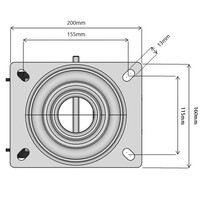 thumb-Zwenkgaffel met rem TU260 zwarte ring-4