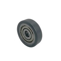 thumb-Wiel 3P grijs 25mm asgat 5mm-1