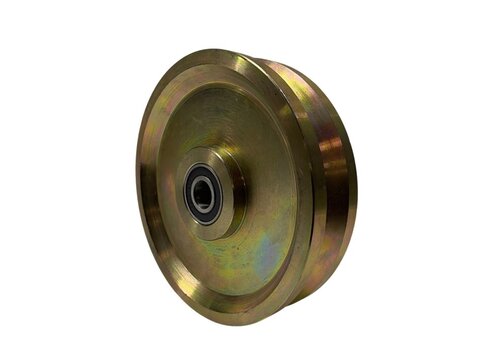 Livellö groefwiel gietijzer precisiekogellager 200x50mm 