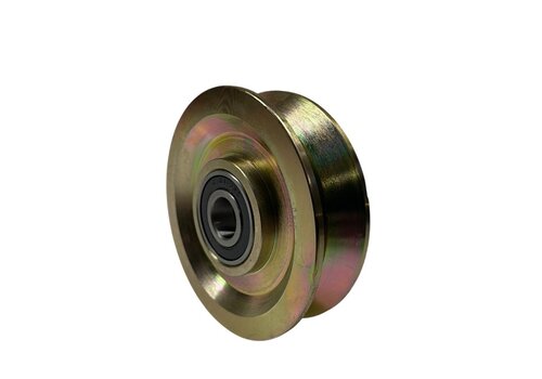 Livellö groefwiel gietijzer precisiekogellager 125x50mm  Livellö groefwiel gietijzer precisiekogellager 125x50mm