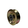 Livellö groefwiel gietijzer precisiekogellager 100x40mm