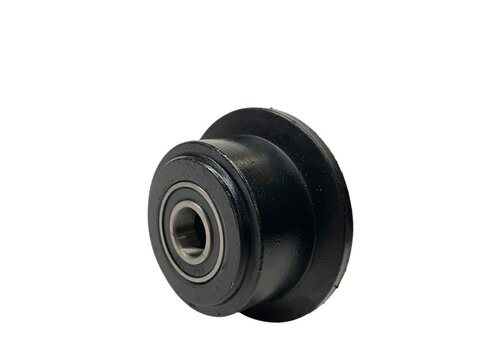 Livellö flenswiel gietijzer precisiekogellager 100x46mm 