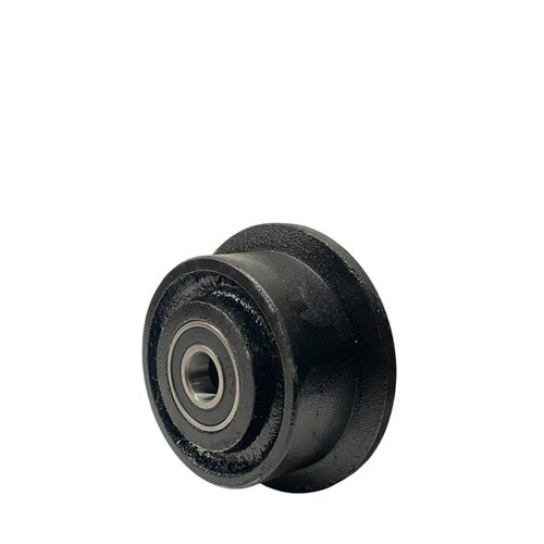 Livellö flenswiel gietijzer precisiekogellager 50x32mm 