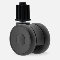 thumb-PAPU LOW wiel 50mm plug vierkant 16mm-1