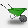 HUMMER kinderkruiwagen 35 liter lime anti-lek