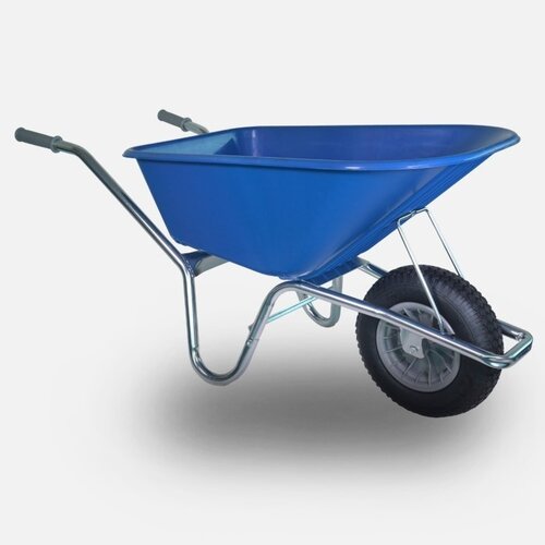 HUMMER kruiwagen 100 liter blauw 