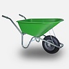 HUMMER kruiwagen 100 liter limegroen
