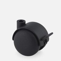 thumb-PP wiel 50mm met rem-1