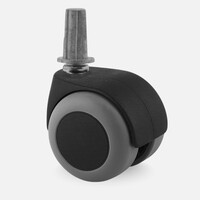 thumb-PPTP luxe wiel 50mm plug rond staal 13mm-1