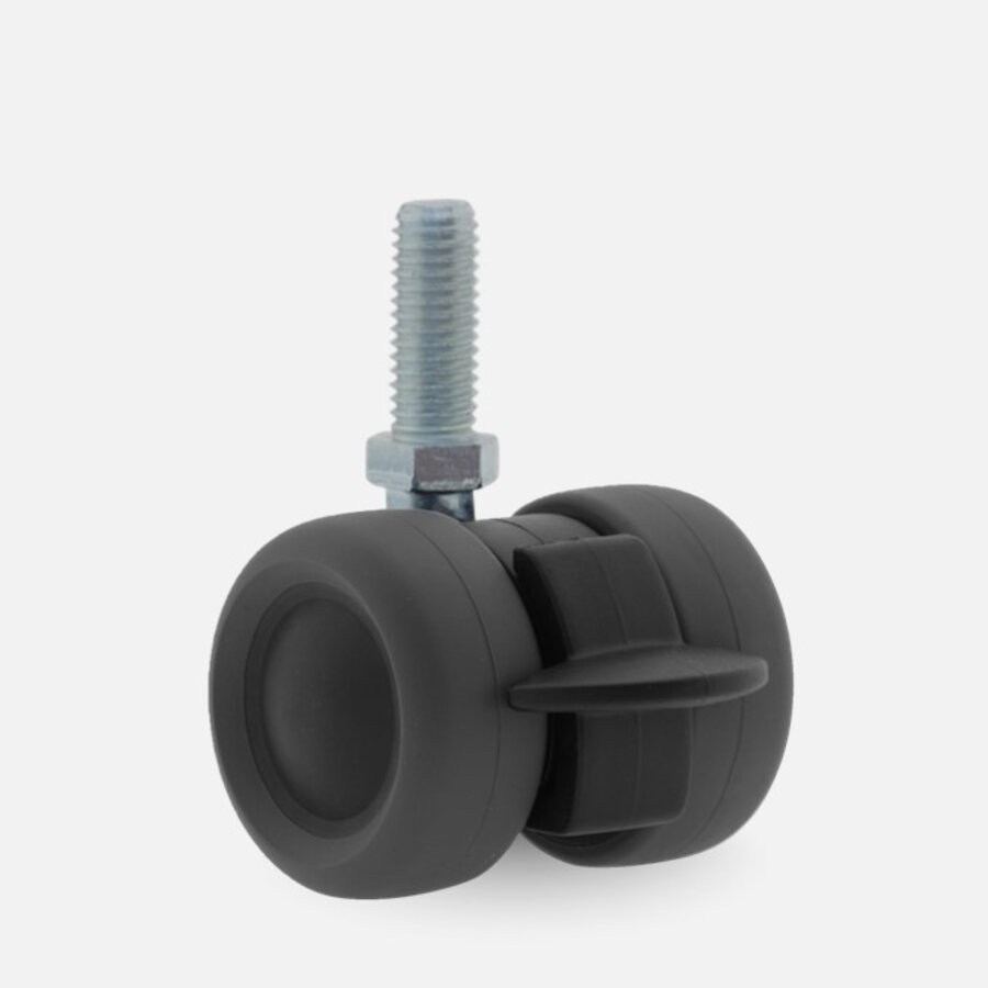 PATPLOW wiel 39mm bout M10x25 met rem-1