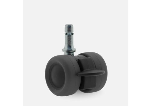 PATPLOW wiel 39mm stift 9mm met rem 