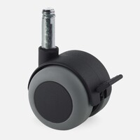 thumb-PPTP wiel 50mm stift 8mm met rem-1