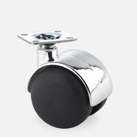 thumb-PP chrome wiel 50mm plaat 38x38mm-1
