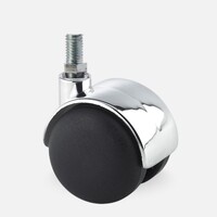 thumb-PP chrome wiel 50mm bout M6x25-1