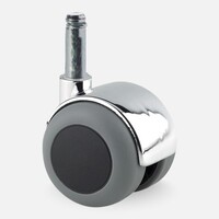 thumb-PPTP chrome wiel 50mm stift 8mm-1