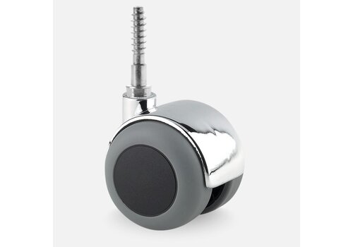 PPTP chrome wiel 50mm schroef 7x42 
