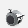 PPTP chrome wiel 50mm met rem