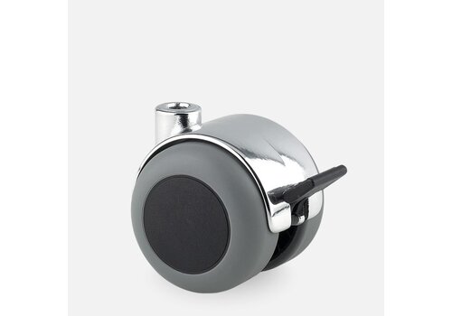 PPTP chrome wiel 50mm met rem 