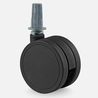 thumb-PPPU wiel 55mm plug rond staal 13mm-1