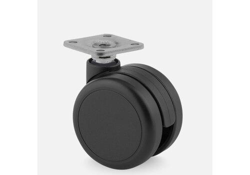 PAROL wiel 65mm plaat 42x42mm  PAROL wiel 65mm plaat 42x42mm
