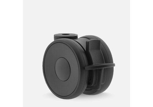 PAPU HIGH wiel 75mm met rem 