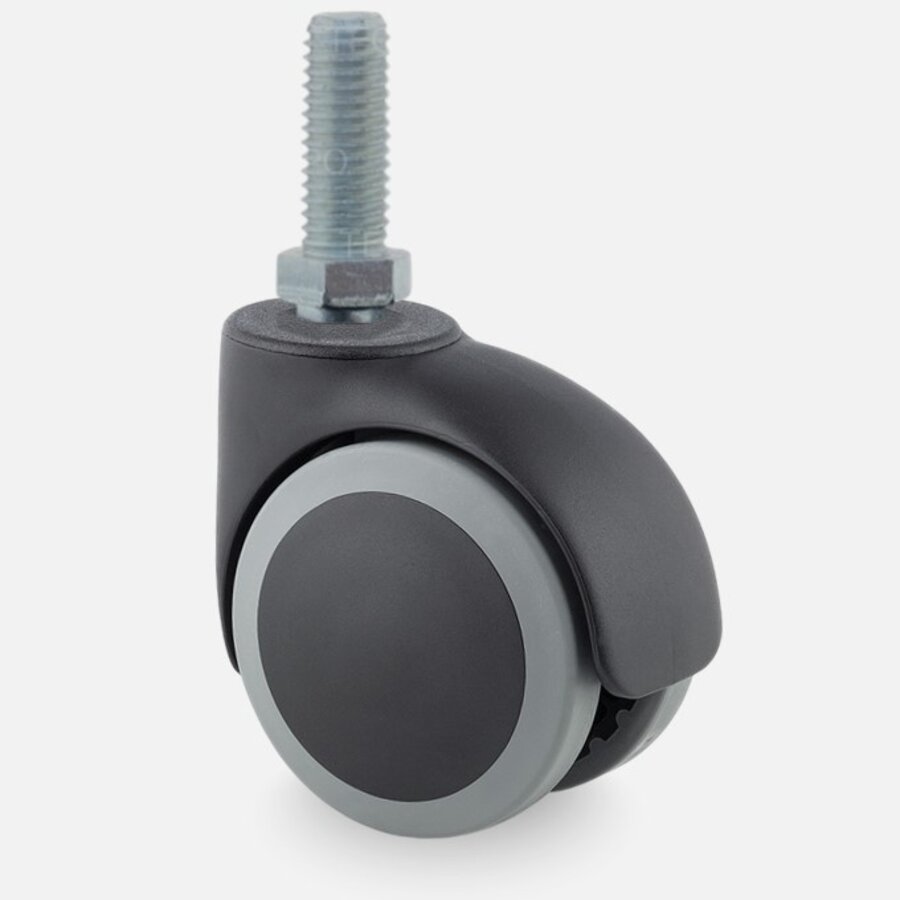 PAPULUX wiel 75mm bout M10x25-1