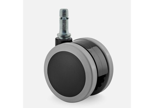 PAPU black wiel 75mm stift 9mm 