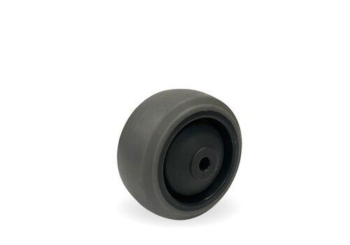 Livellö wiel elastisch rubber 80 2KO 