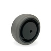 Livellö wiel elastisch rubber 100 2KO