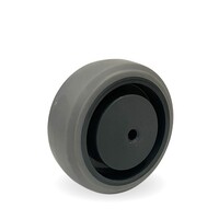 Livellö wiel elastisch rubber 100 2KO