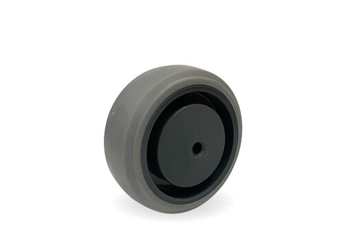 Livellö wiel elastisch rubber 100 2KO 