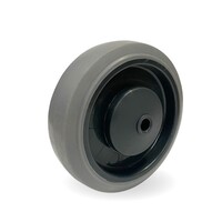Livellö wiel elastisch rubber 125 2KO