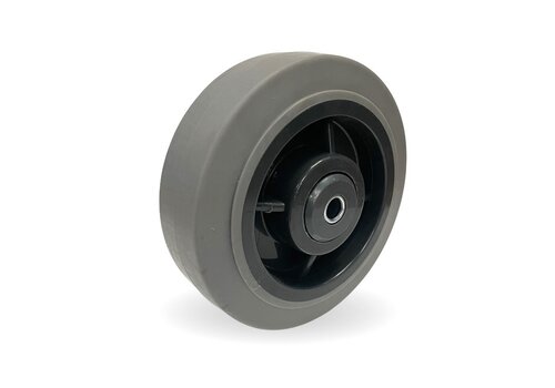 Livellö wiel elastisch rubber 160 2KO  Livellö wiel elastisch rubber 160 2KO