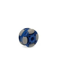 SMH 4-richting wiel 40mm