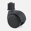 PPTP luxe wiel 50mm black line plug vierkant 17mm