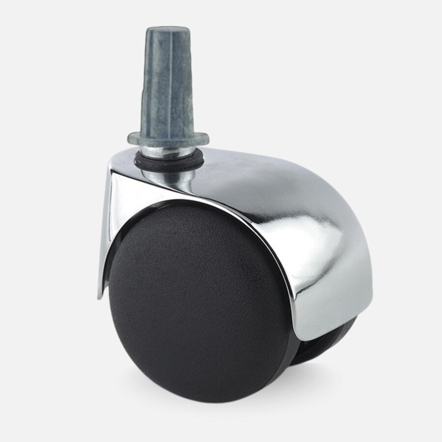 PP luxe wiel chrome metaal plug staal 13mm-1