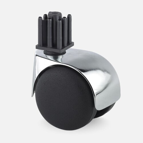 PP luxe wiel chrome metaal plug vierkant 26mm 