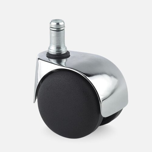 PP luxe wiel chrome metaal stift 10mm 