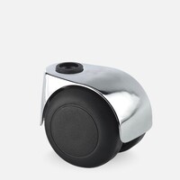 thumb-PPTP luxe wiel chrome metaal gat 10mm-1